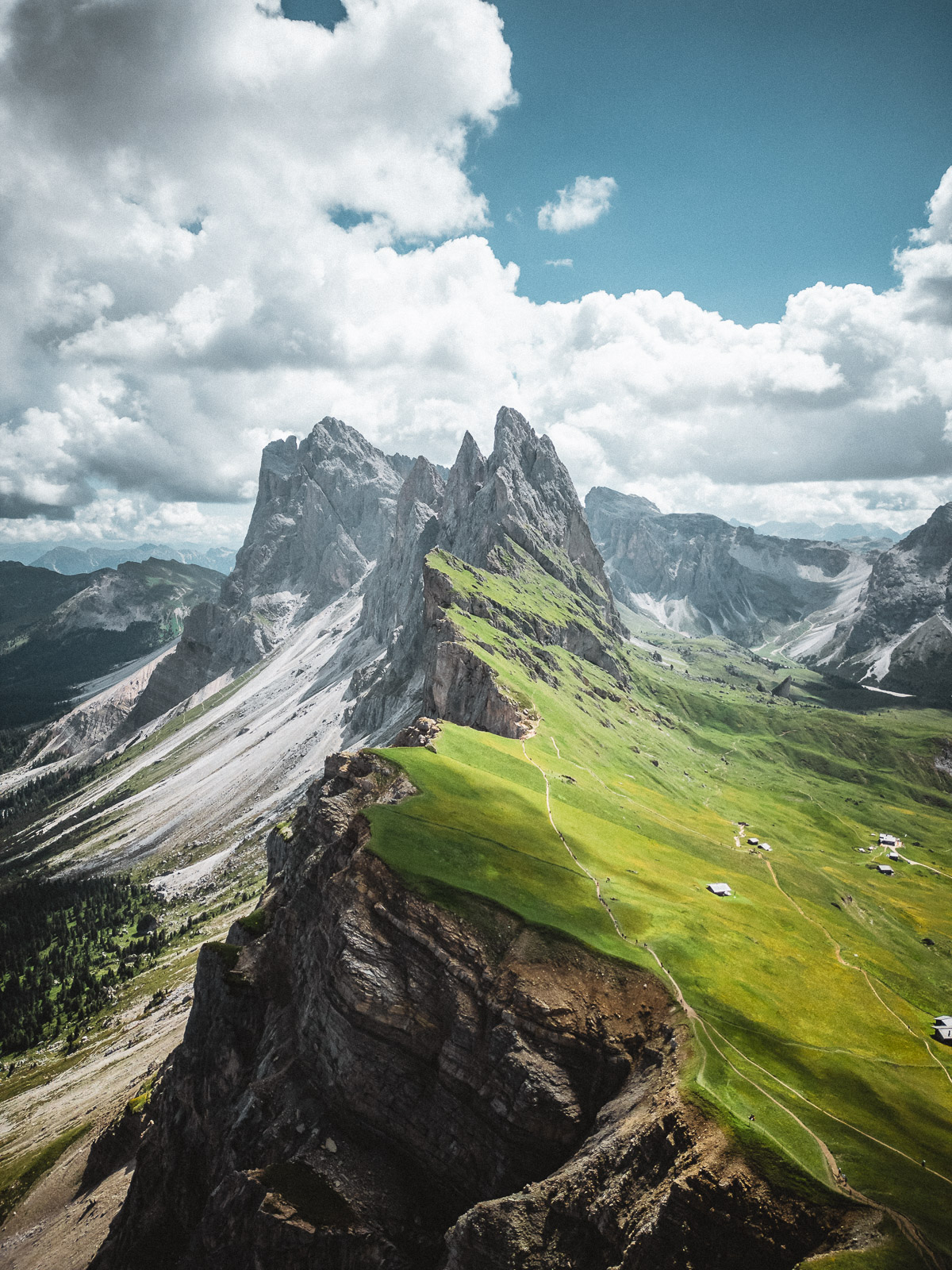 Seceda ridgeline, Dolomites