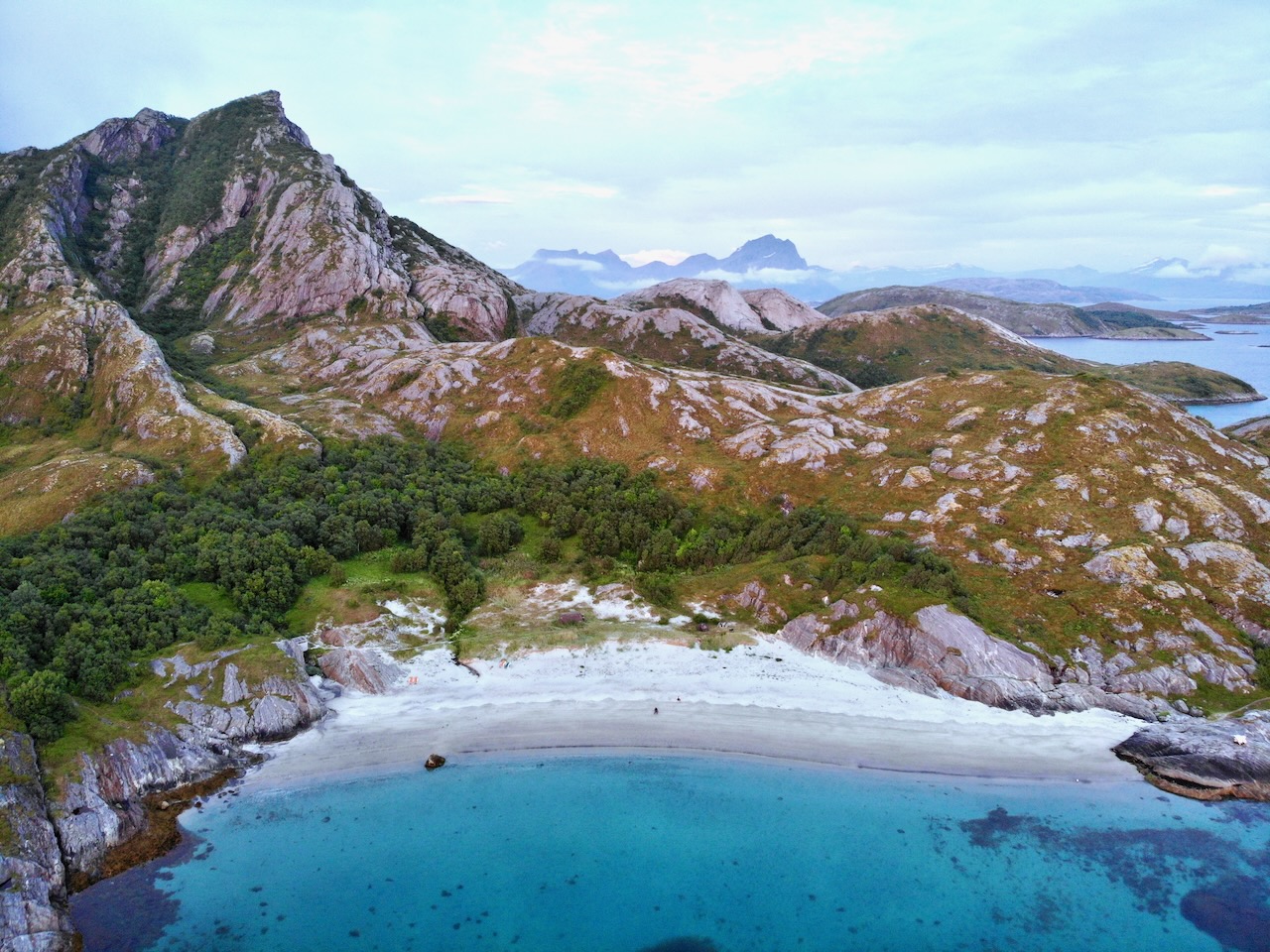 Rødøyløva, Helgeland